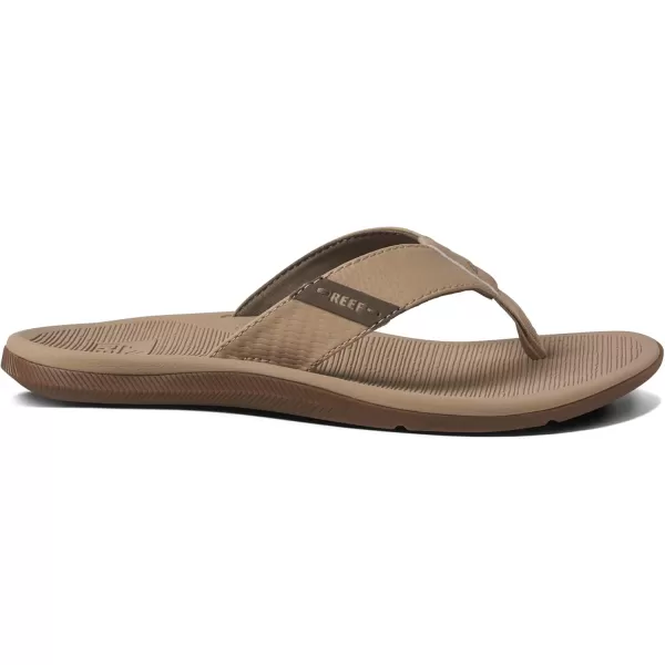 imageREEF Santa Ana Mens Flip Flop Arch Support Water Friendly Non Marking OutsoleSand
