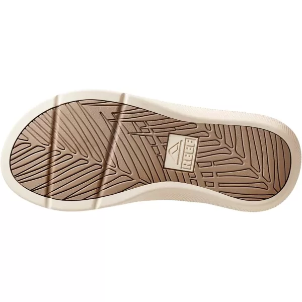 imageREEF Santa Ana Mens Flip Flop Arch Support Water Friendly Non Marking OutsoleTan