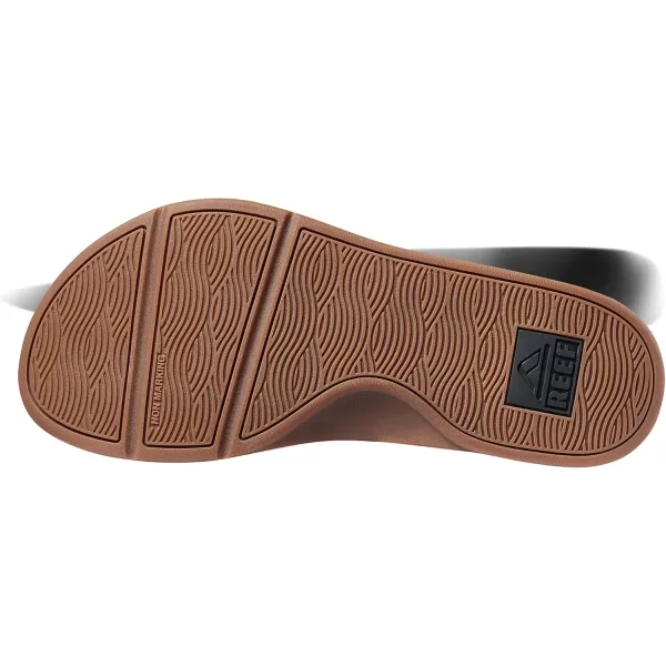 imageREEF Swellsole Cruiser Mens Recovery Flip Flop Enhanced Arch Support Water FriendlyBlackGrey