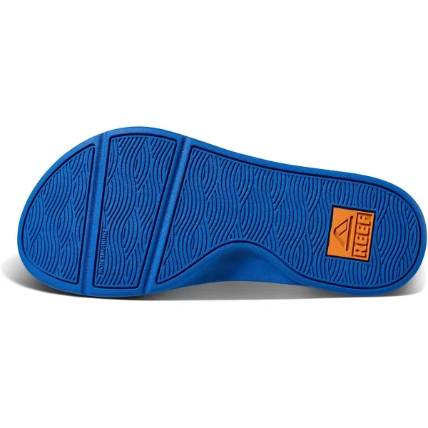 imageREEF Swellsole Cruiser Mens Recovery Flip Flop Enhanced Arch Support Water FriendlyBlueWhiteOrange