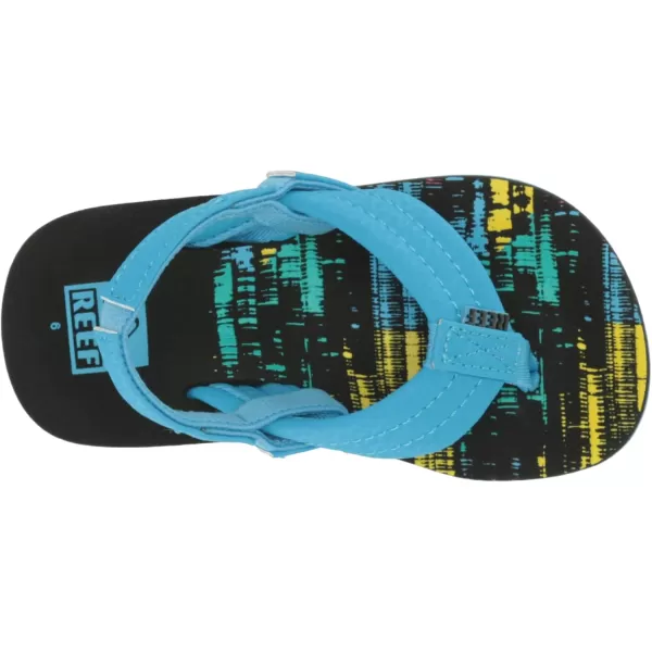 imageREEF ToddlerLittle Kid Ahi Beach Flip Flop Soft Cushion Footbed Water Friendly Backstrap80s Tread