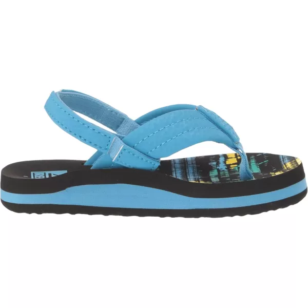 imageREEF ToddlerLittle Kid Ahi Beach Flip Flop Soft Cushion Footbed Water Friendly Backstrap80s Tread