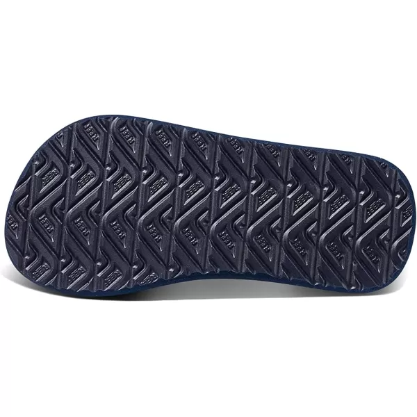 imageREEF ToddlerLittle Kid Ahi Beach Flip Flop Soft Cushion Footbed Water Friendly BackstrapAqua Green Stripe