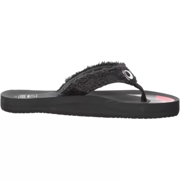 imageREEF ToddlerLittle Kid Ahi Beach Flip Flop Soft Cushion Footbed Water Friendly BackstrapBlack