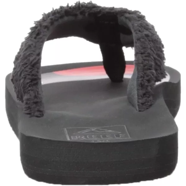imageREEF ToddlerLittle Kid Ahi Beach Flip Flop Soft Cushion Footbed Water Friendly BackstrapBlack