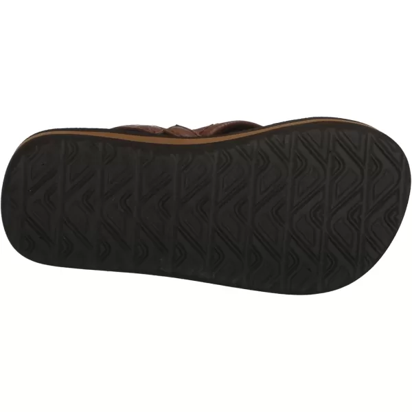 imageREEF ToddlerLittle Kid Ahi Beach Flip Flop Soft Cushion Footbed Water Friendly BackstrapBrown