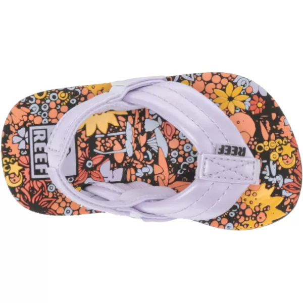 imageREEF ToddlerLittle Kid Ahi Beach Flip Flop Soft Cushion Footbed Water Friendly BackstrapMini Floral