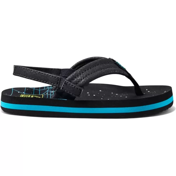 imageREEF ToddlerLittle Kid Ahi Beach Flip Flop Soft Cushion Footbed Water Friendly BackstrapSharkade