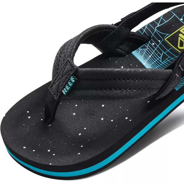 imageREEF ToddlerLittle Kid Ahi Beach Flip Flop Soft Cushion Footbed Water Friendly BackstrapSharkade