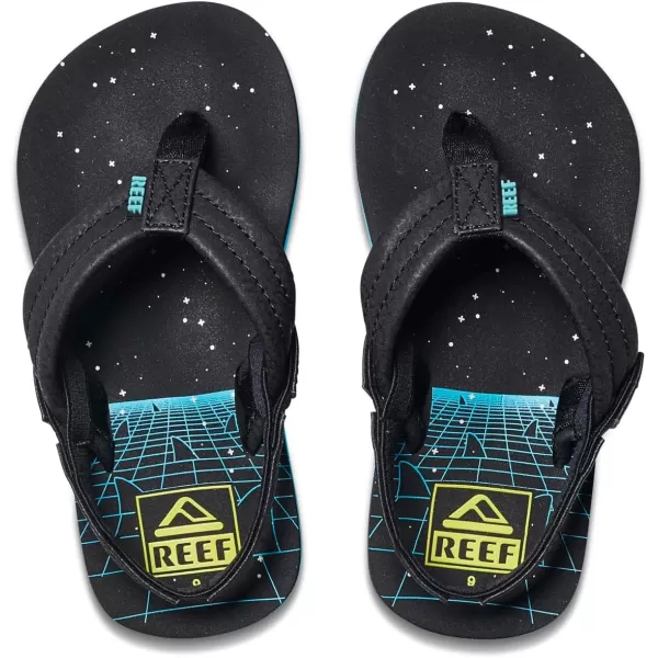 imageREEF ToddlerLittle Kid Ahi Beach Flip Flop Soft Cushion Footbed Water Friendly BackstrapSharkade