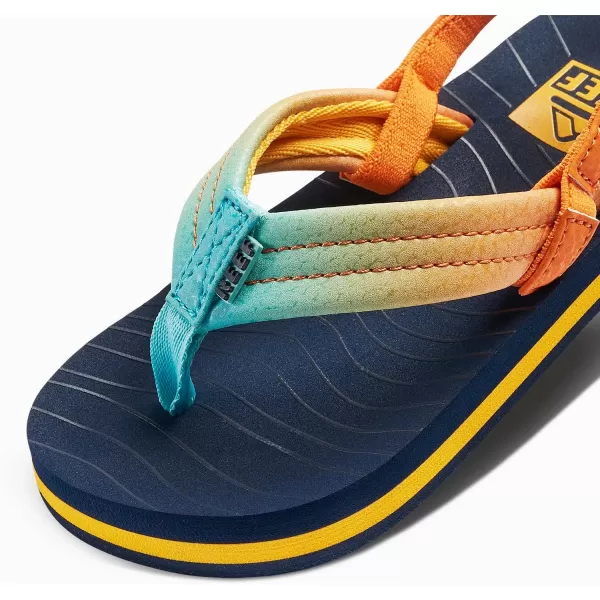 imageREEF ToddlerLittle Kid Ahi Beach Flip Flop Soft Cushion Footbed Water Friendly BackstrapSun and Ocean