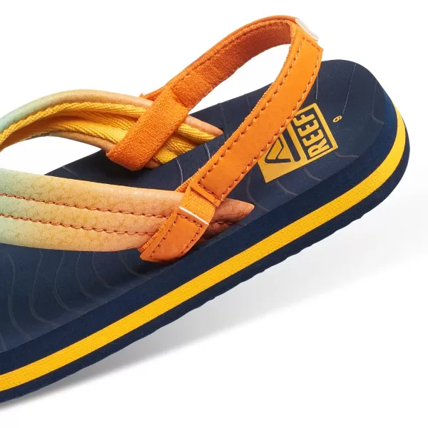 imageREEF ToddlerLittle Kid Ahi Beach Flip Flop Soft Cushion Footbed Water Friendly BackstrapSun and Ocean