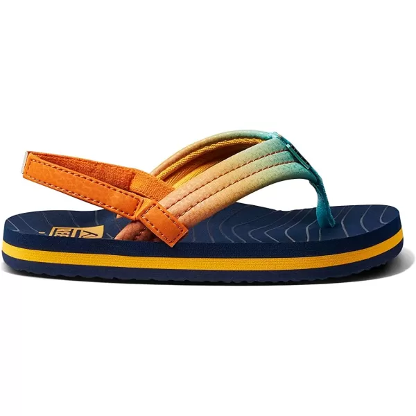 imageREEF ToddlerLittle Kid Ahi Beach Flip Flop Soft Cushion Footbed Water Friendly BackstrapSun and Ocean