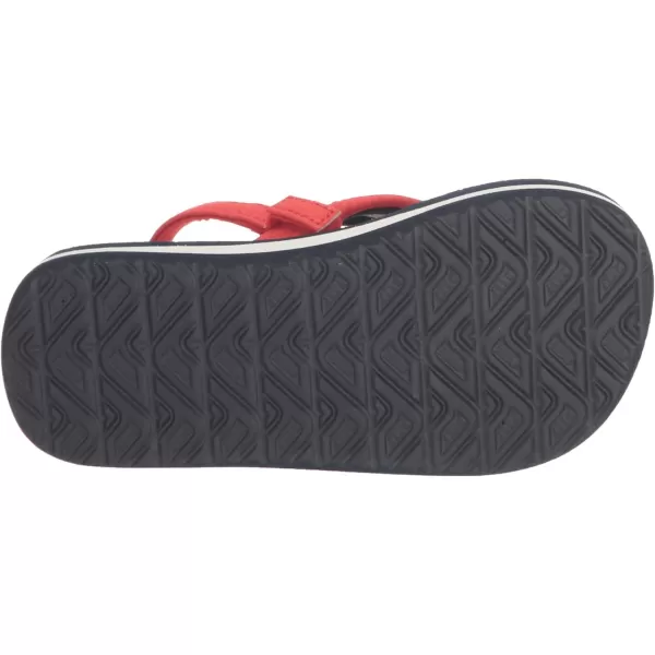 imageREEF ToddlerLittle Kid Ahi Beach Flip Flop Soft Cushion Footbed Water Friendly BackstrapSunset 45