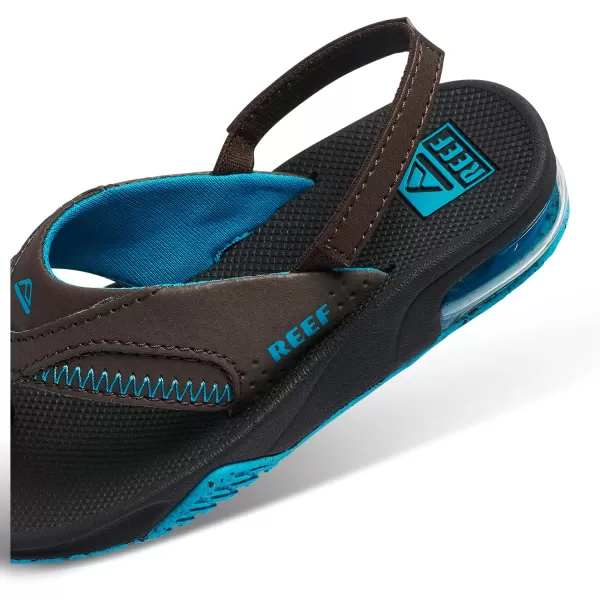 imageREEF ToddlerLittle Kid Ahi Beach Flip Flop Soft Cushion Footbed Water Friendly BackstrapZebra