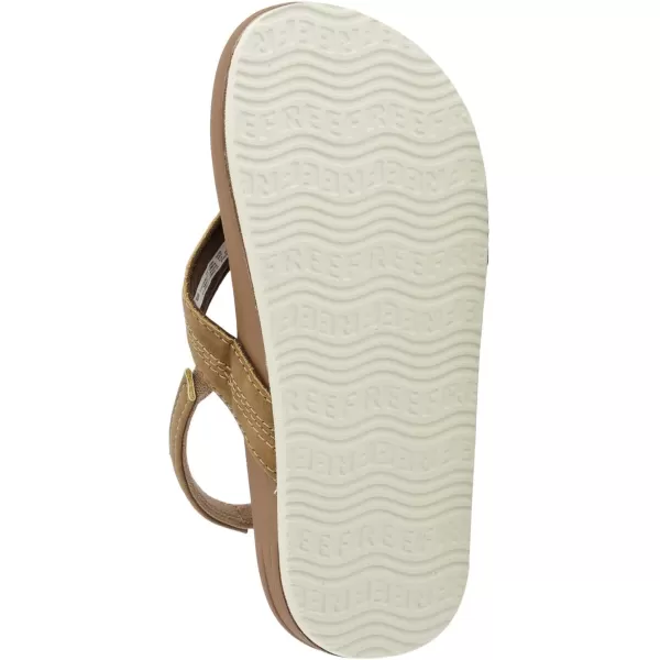imageREEF ToddlerLittle Kid Cushion Phantom Flip Flop Ultra Soft Cushion Footbed BackstrapTan
