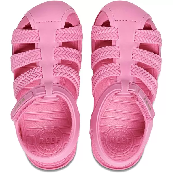 imageREEF ToddlerLittle Kid One Slide Sandal Lightweight ampamp Water Friendly BackstrapShark Park