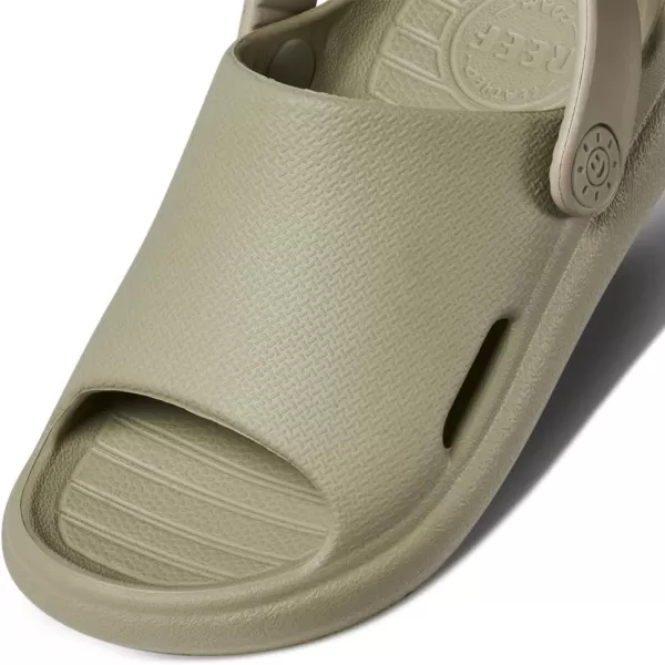 imageREEF ToddlerLittle Kid Rio Slide Sandal Super Soft Molded EVA Footbed Lightweight Water Friendly BackstrapAbbey Stone