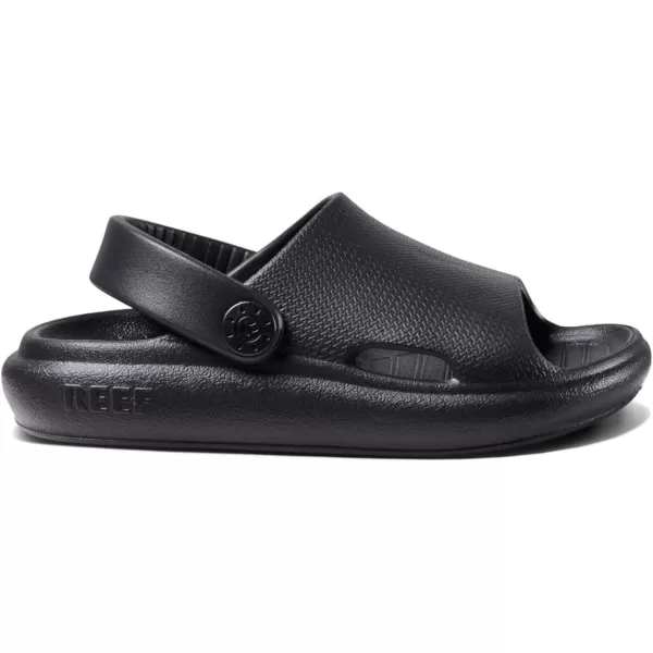 imageREEF ToddlerLittle Kid Rio Slide Sandal Super Soft Molded EVA Footbed Lightweight Water Friendly BackstrapBlack