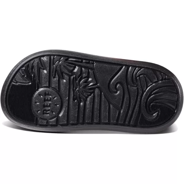 imageREEF ToddlerLittle Kid Rio Slide Sandal Super Soft Molded EVA Footbed Lightweight Water Friendly BackstrapBlack