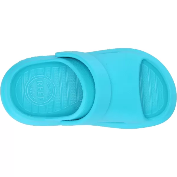 imageREEF ToddlerLittle Kid Rio Slide Sandal Super Soft Molded EVA Footbed Lightweight Water Friendly BackstrapScuba Blue