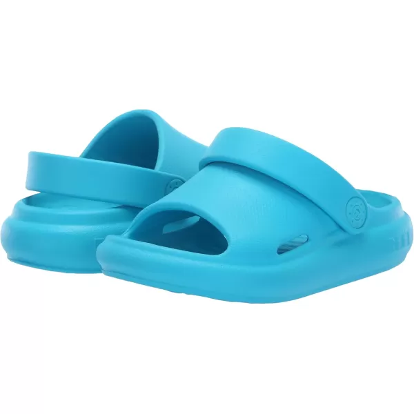 imageREEF ToddlerLittle Kid Rio Slide Sandal Super Soft Molded EVA Footbed Lightweight Water Friendly BackstrapScuba Blue