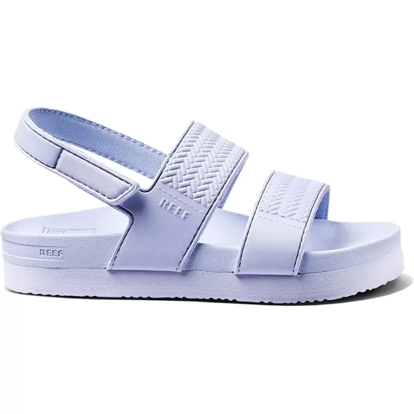 imageREEF ToddlerLittle Kid Water Vista Platform Sandal Water Friendly Adjustable Velcro StrapCrystal