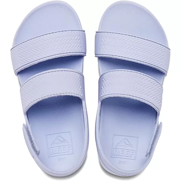 imageREEF ToddlerLittle Kid Water Vista Platform Sandal Water Friendly Adjustable Velcro StrapCrystal