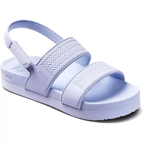 imageREEF ToddlerLittle Kid Water Vista Platform Sandal Water Friendly Adjustable Velcro StrapCrystal