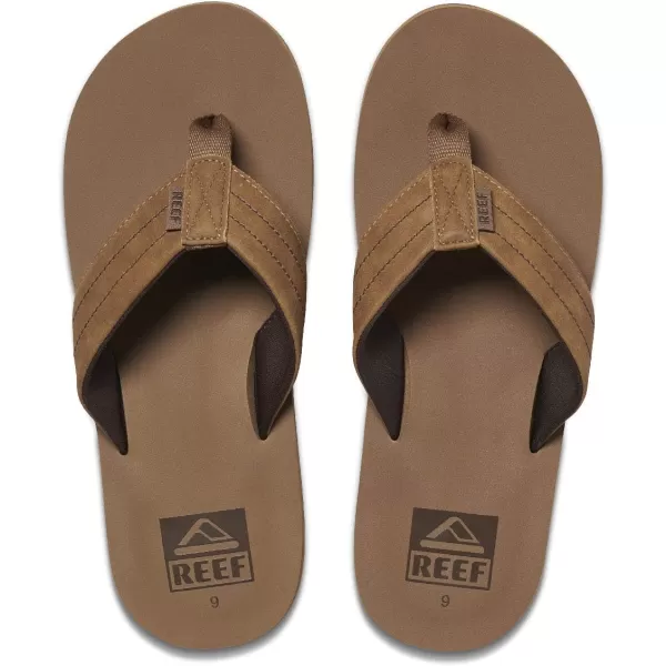 imageREEF Twinpin Mens Beach Flip Flop Soft Cushion Footbed Water FriendlyBronze
