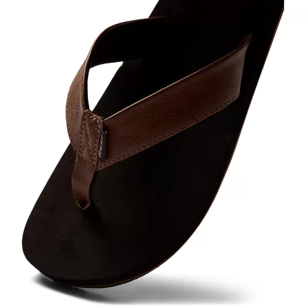 imageREEF Twinpin Mens Beach Flip Flop Soft Cushion Footbed Water FriendlyBrown