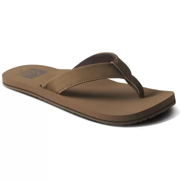 imageREEF Twinpin Mens Beach Flip Flop Soft Cushion Footbed Water FriendlySandstone