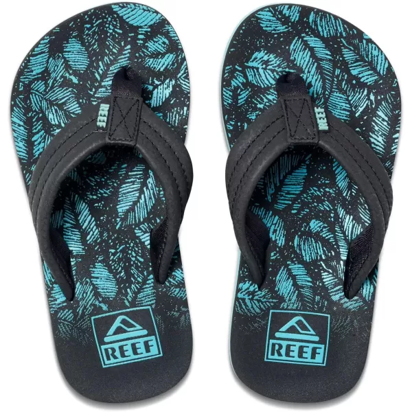 imageREEF UnisexChild Kids Ahi FlipFlopAquifer Palm