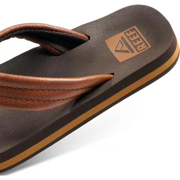 imageREEF UnisexChild Kids Ahi FlipFlopBrown