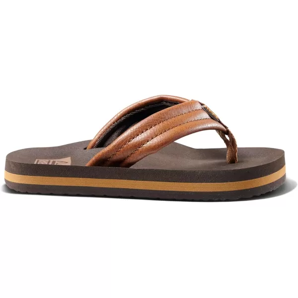 imageREEF UnisexChild Kids Ahi FlipFlopBrown