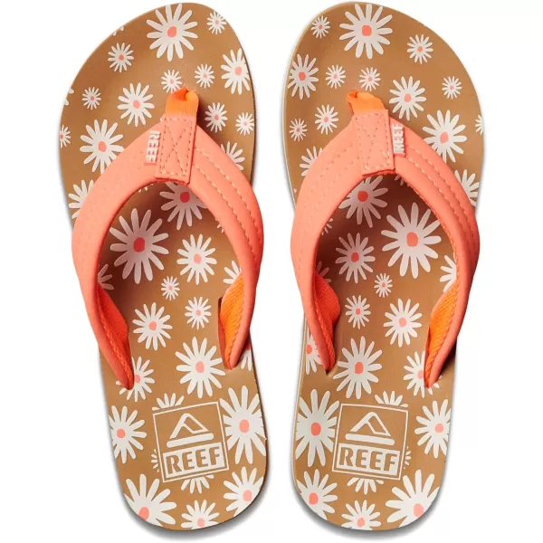 imageREEF UnisexChild Kids Ahi FlipFlopDaisy
