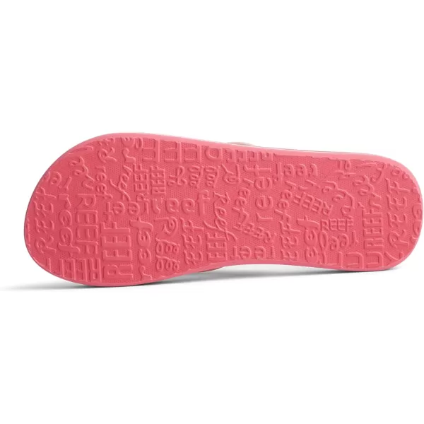imageREEF UnisexChild Kids Ahi FlipFlopRainbows and Clouds