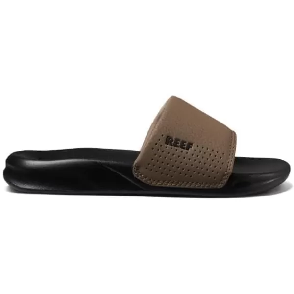 imageREEF UnisexChild Kids One Slide SandalBlackTan