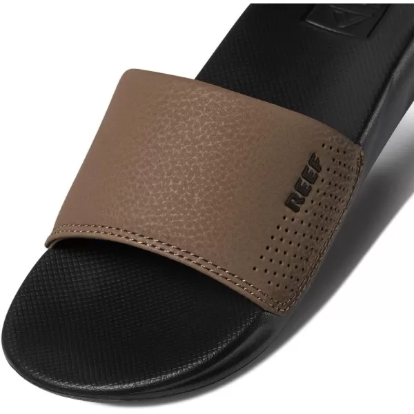 imageREEF UnisexChild Kids One Slide SandalBlackTan