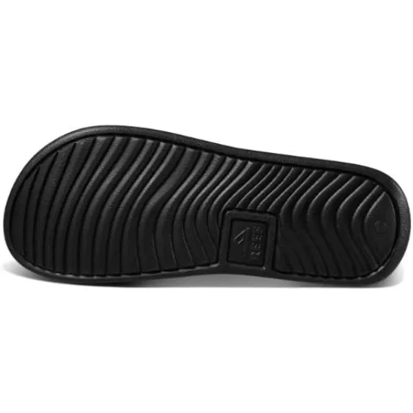 imageREEF UnisexChild Kids One Slide SandalBlackTan