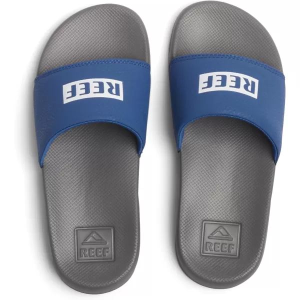 imageREEF UnisexChild Kids One Slide SandalReef GreyBlue