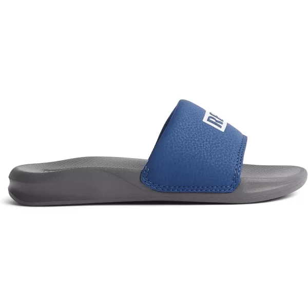 imageREEF UnisexChild Kids One Slide SandalReef GreyBlue
