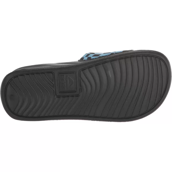 imageREEF UnisexChild Kids One Slide SandalSwell Checkers