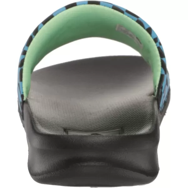 imageREEF UnisexChild Kids One Slide SandalSwell Checkers