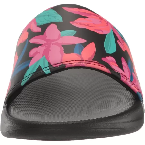 imageREEF UnisexChild Kids One Slide SandalTropicana