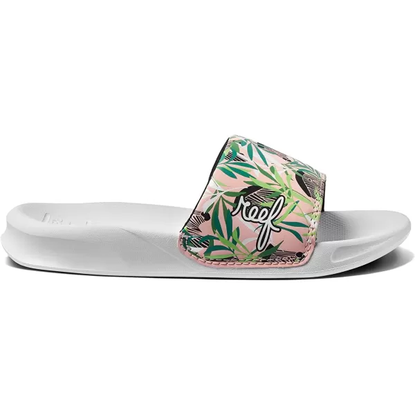 imageREEF UnisexChild Kids One Slide SandalZebra