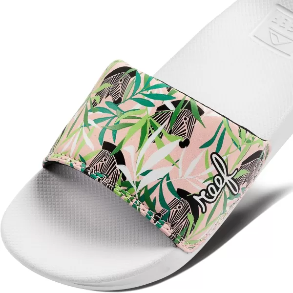 imageREEF UnisexChild Kids One Slide SandalZebra