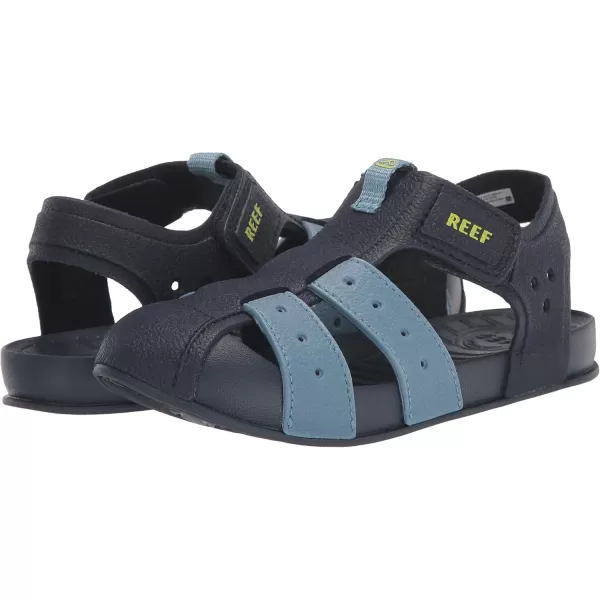 imageREEF UnisexChild Little Water Beachy Fisherman SandalGreyOceanLime