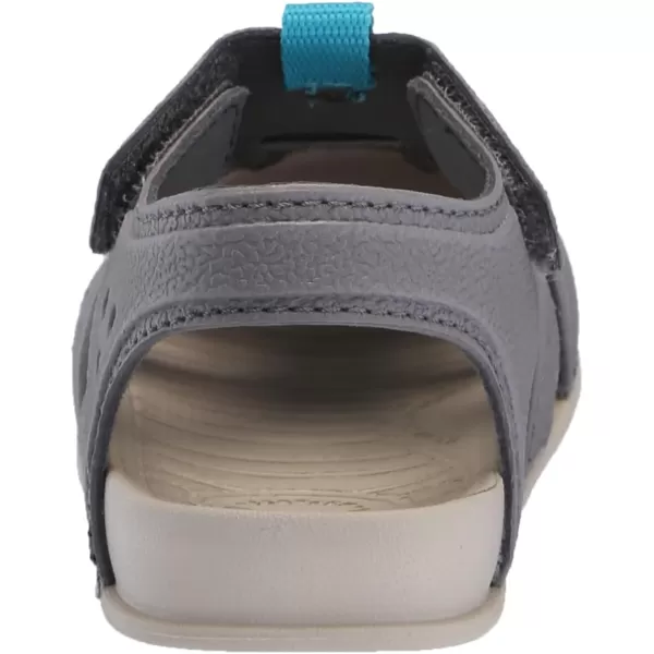 imageREEF UnisexChild Little Water Beachy Fisherman SandalOakGreyAqua