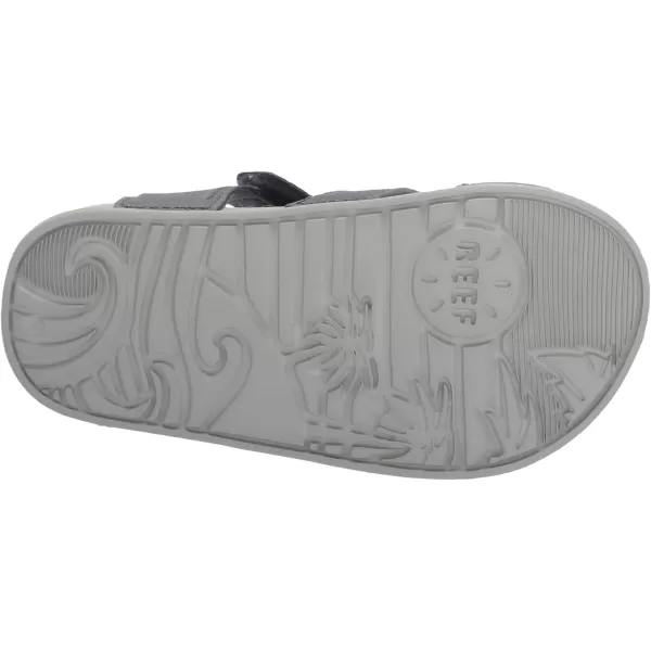 imageREEF UnisexChild Little Water Beachy Fisherman SandalOakGreyAqua